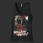 Adult Women's Cotton Tank Top - Halloween Maze Thumbnail