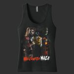 Adult Women's Cotton Tank Top - Halloween Maze Thumbnail