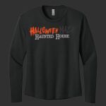 Adult Women's Cotton Relaxed Long Sleeve Shirt - Halloween Maze Thumbnail