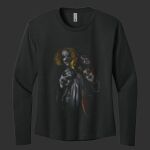 Adult Women's Cotton Relaxed Long Sleeve Shirt - Halloween Maze Thumbnail