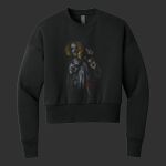Adult Women's Heavyweight Crewneck - Halloween Maze Thumbnail