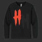 Youth Cotton Long Sleeve T-Shirt - Halloween Maze Thumbnail